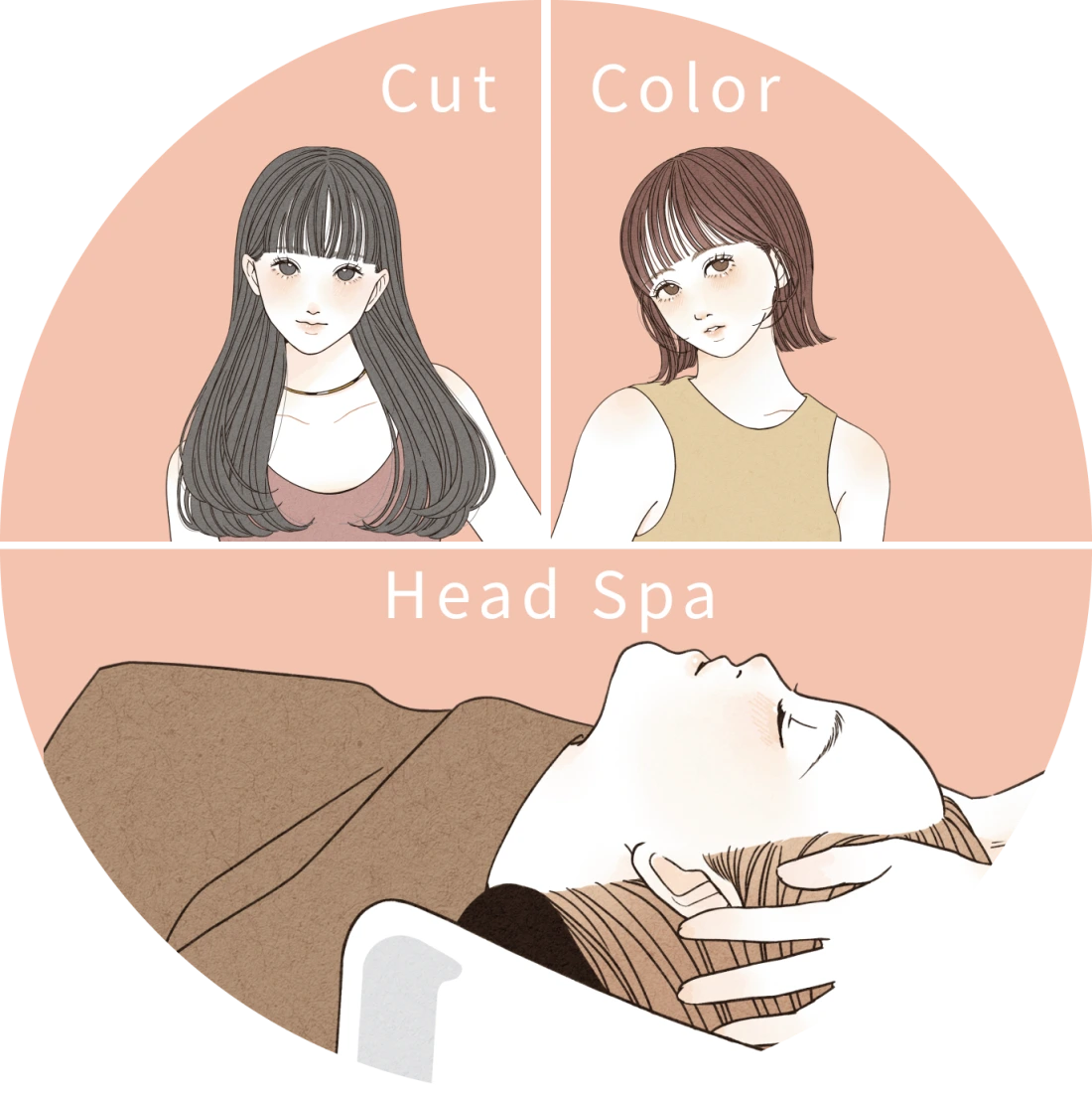 ヘッドスパのイメージ
